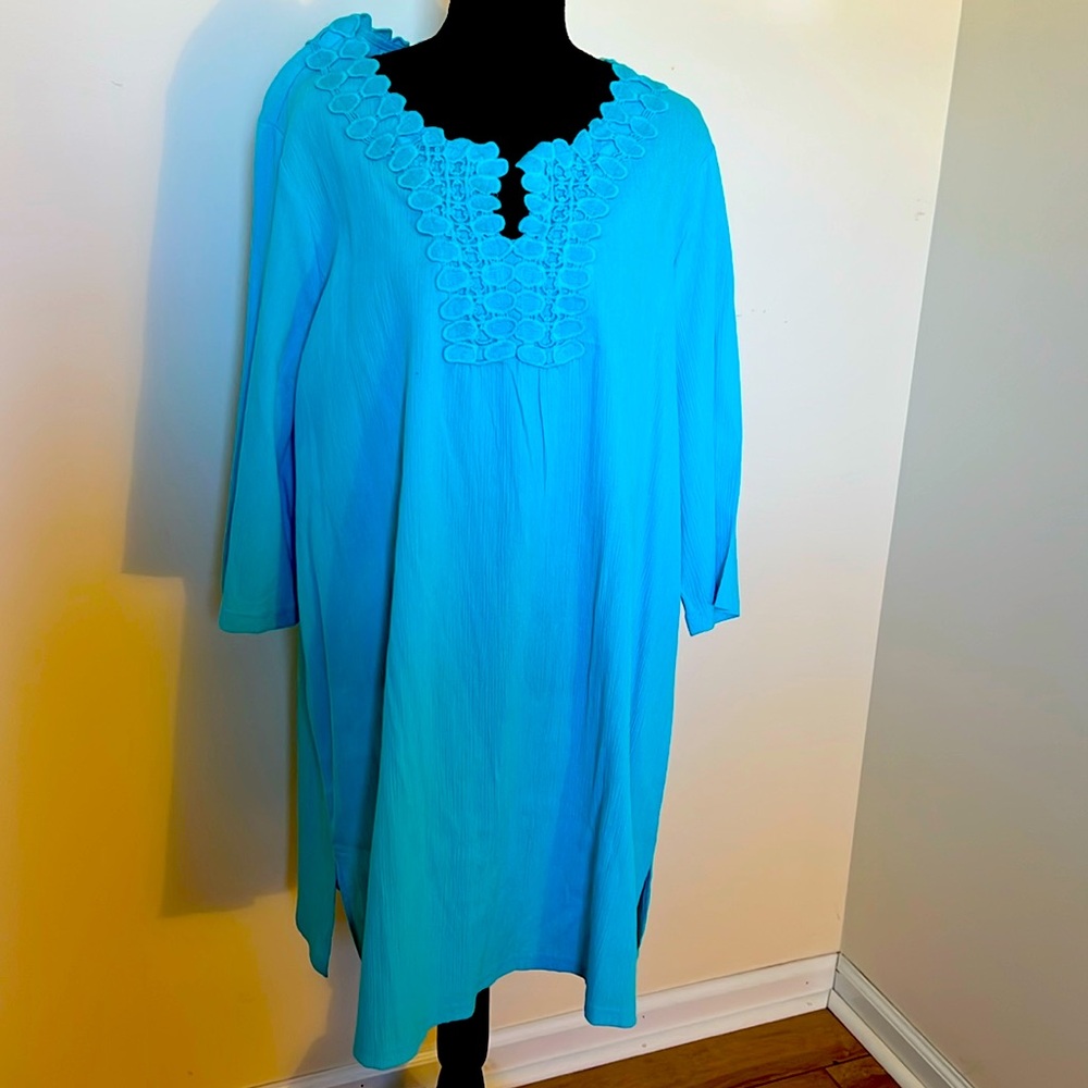 Blue summer dress